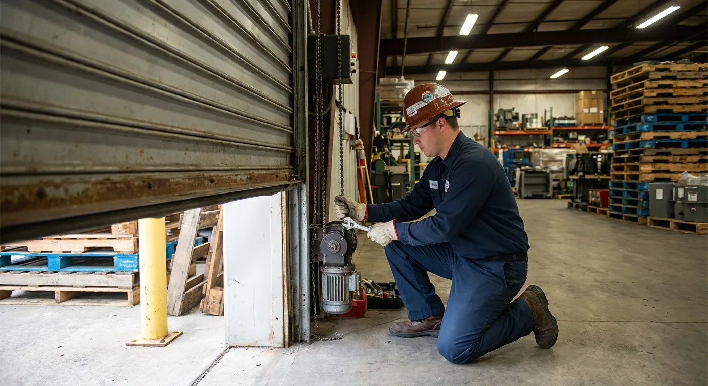 Commercial Garage Door Repair in Beverly Hills
