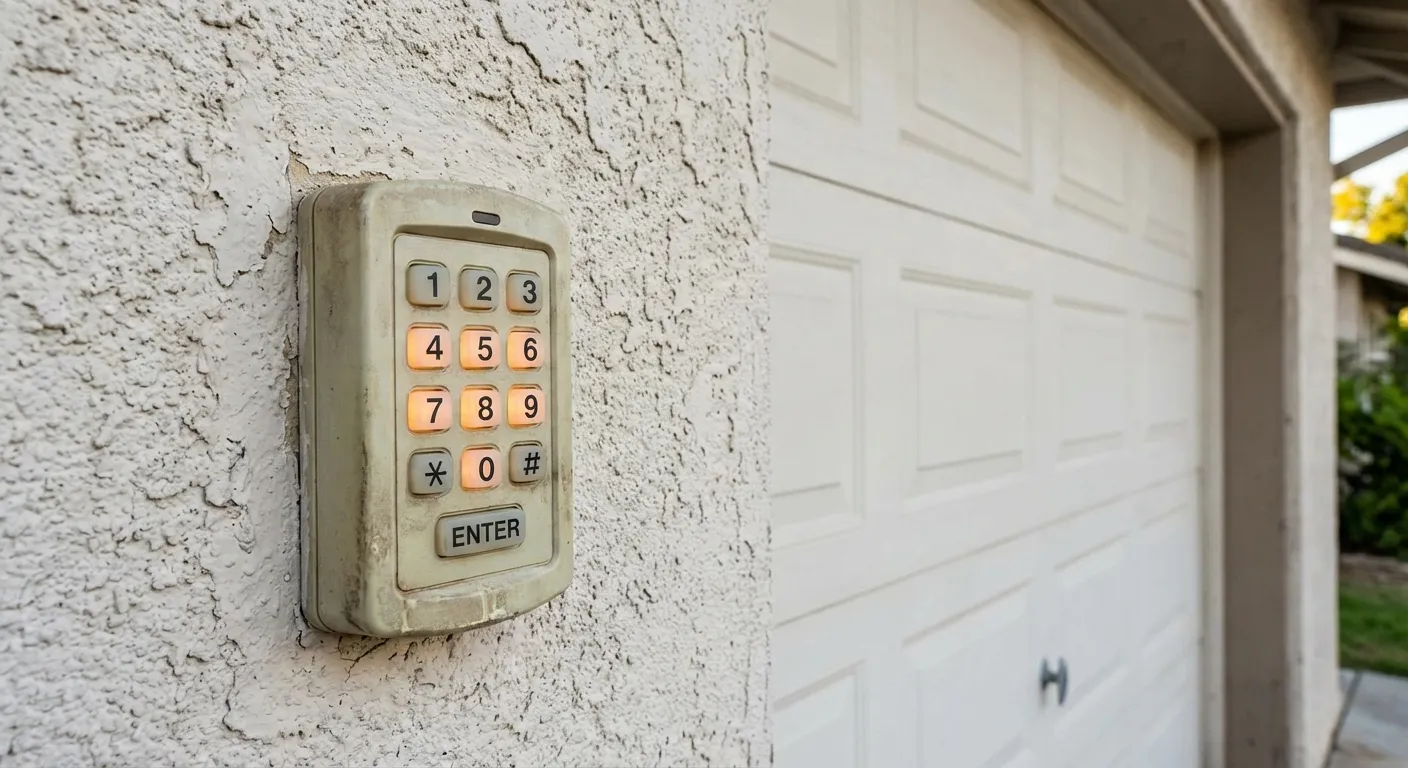 Garage Door Keypad Installation in Beverly Hills